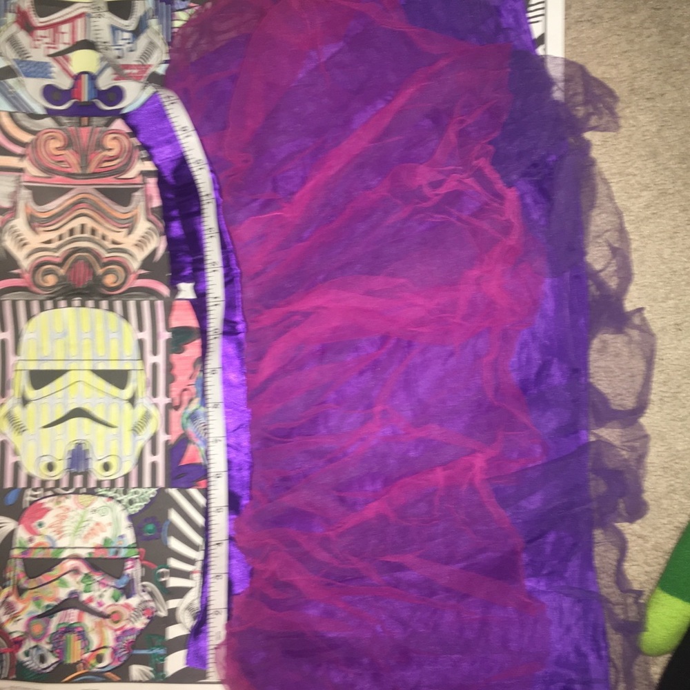 Purple pink tutu